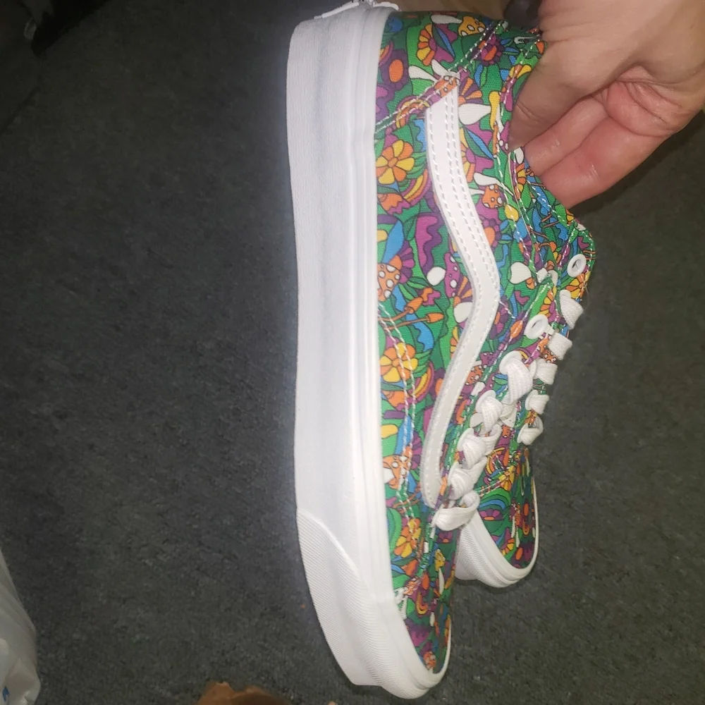 Vans Mushroom Floral Shoe sneaker 7.5 - Picture 8 of 9